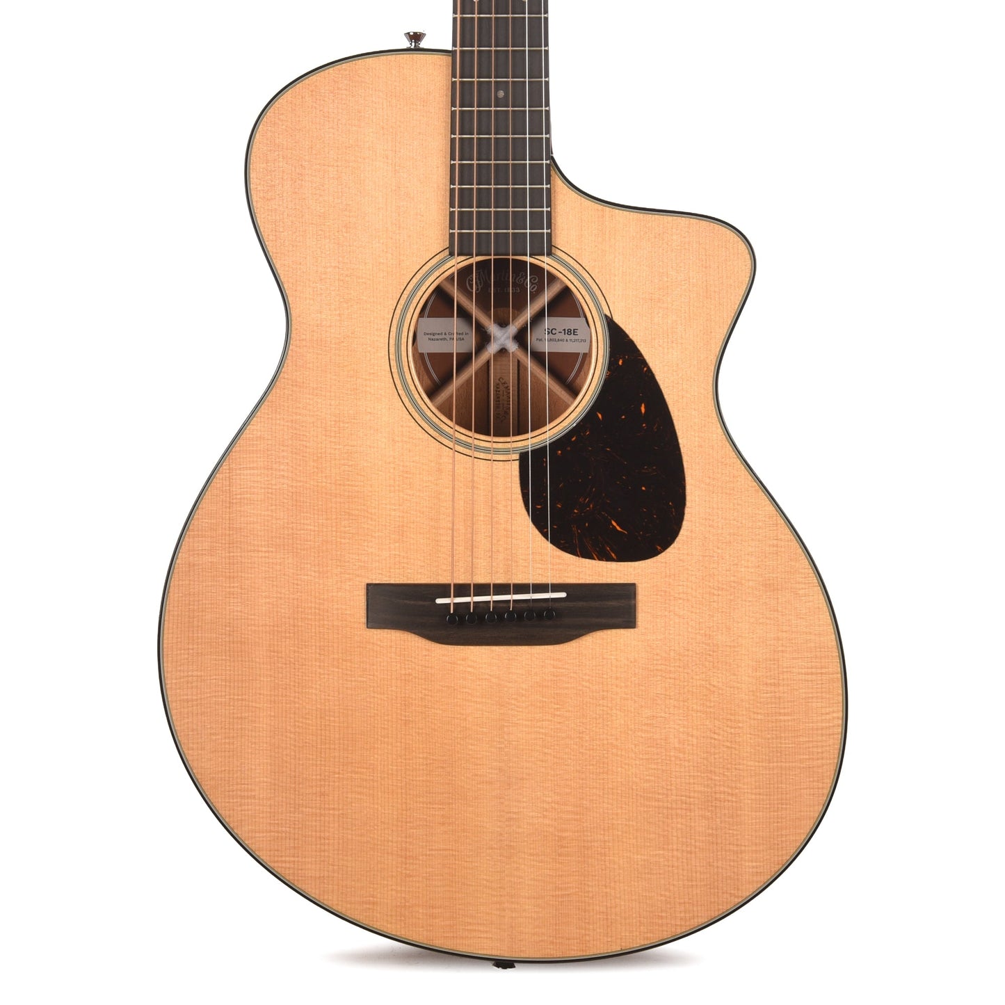 Martin Standard Series SC-18E Spruce/Mahogany Natural w/Fishman Aura VT Blend