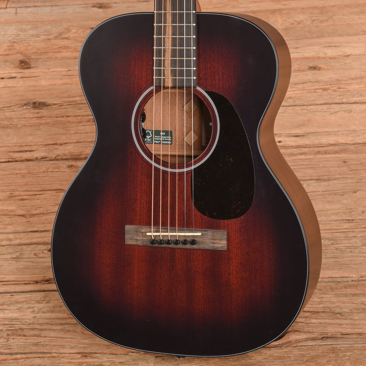 Martin Artist 000 Junior Jeff Tweedy Certified Sapele Dark Mahogany