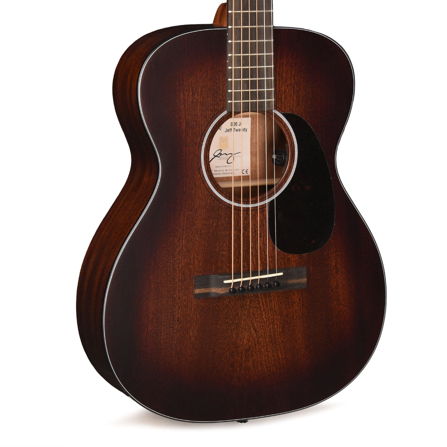 Martin Artist 000 Junior Jeff Tweedy Certified Sapele Dark Mahogany