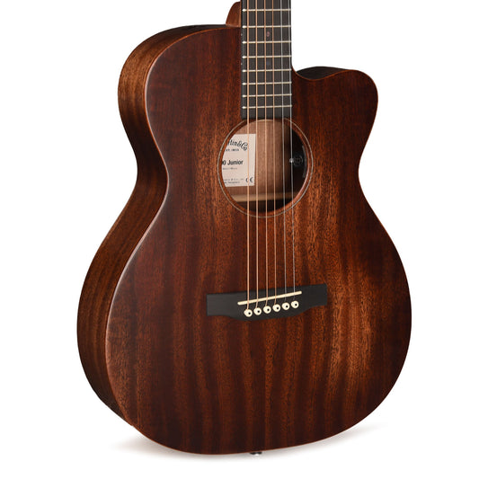 Martin Junior Series 000C Jr E StreetMaster Sapele Dark Mahogany Distressed