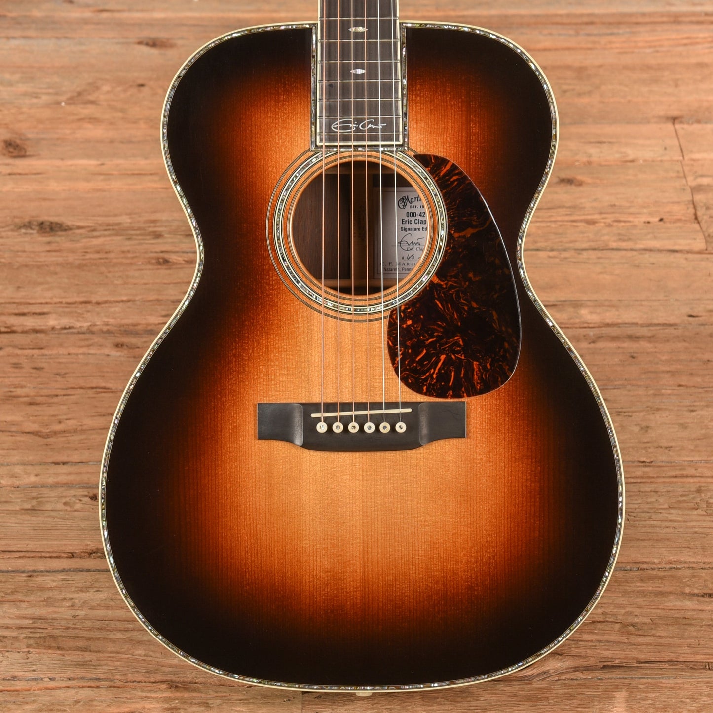Martin Eric Clapton 000-42M Sunburst 2008