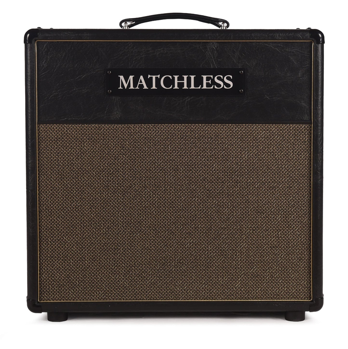 Matchless ESS112 30W 8ohm 1x12" Open Back Cabinet Black w/ Gold Grille