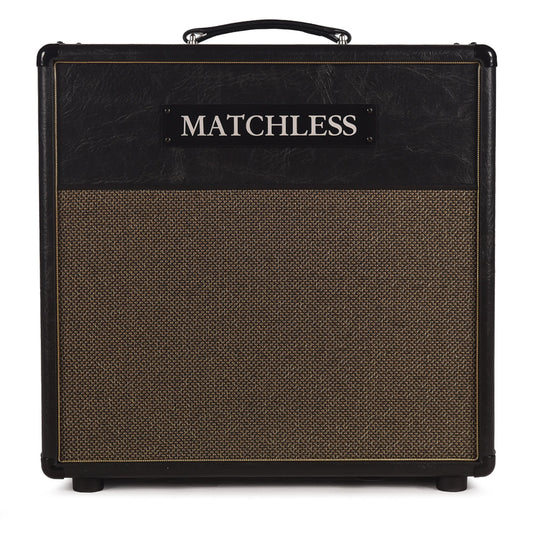 Matchless ESS112 30W 8ohm 1x12" Open Back Cabinet Black w/ Gold Grille