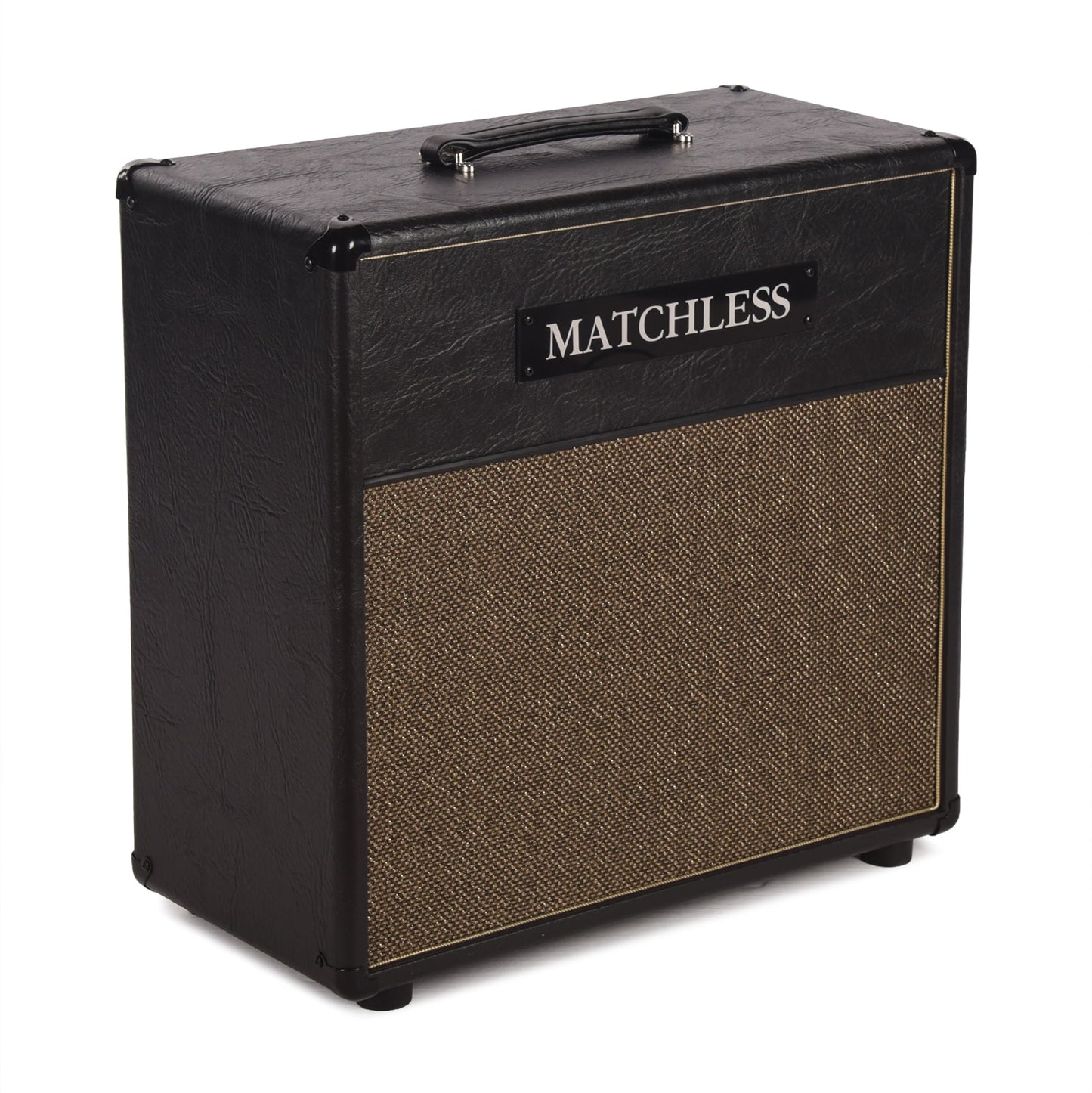 Matchless ESS112 30W 8ohm 1x12" Open Back Cabinet Black w/ Gold Grille