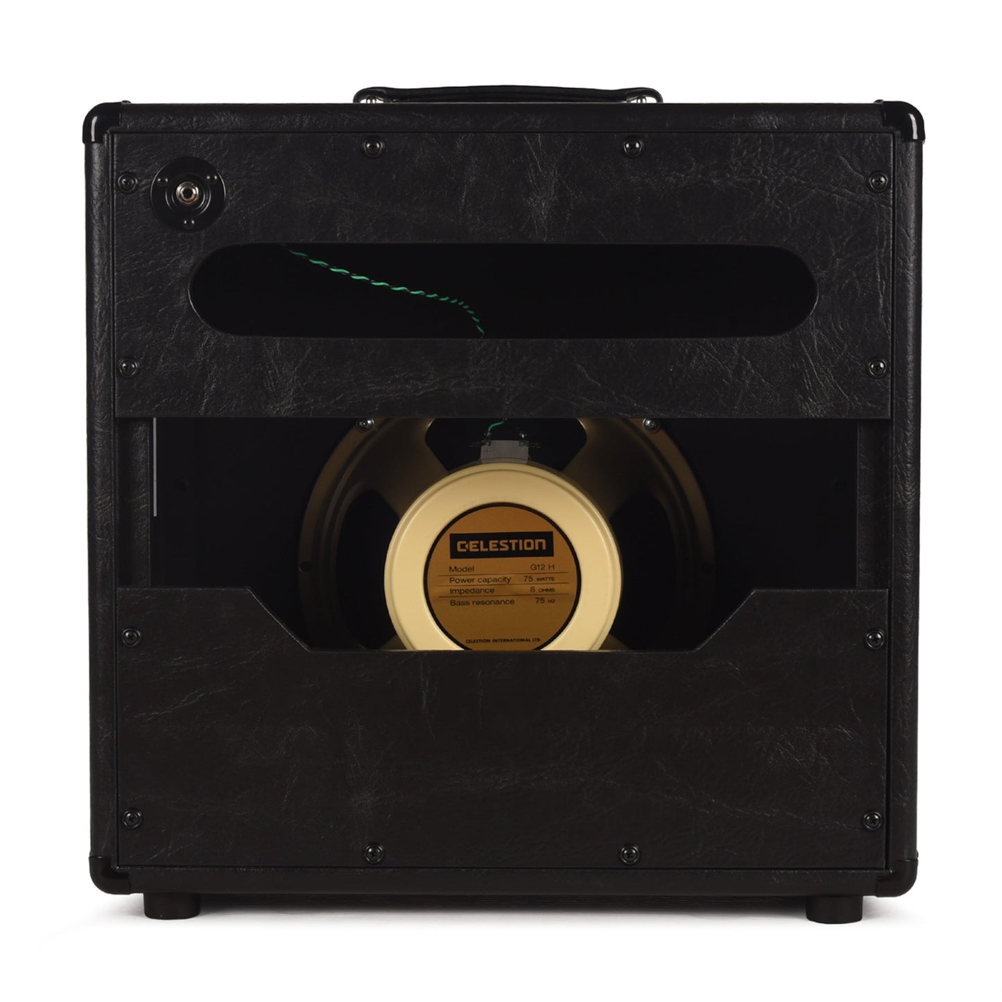 Matchless ESS112 30W 8ohm 1x12" Open Back Cabinet Black w/ Gold Grille