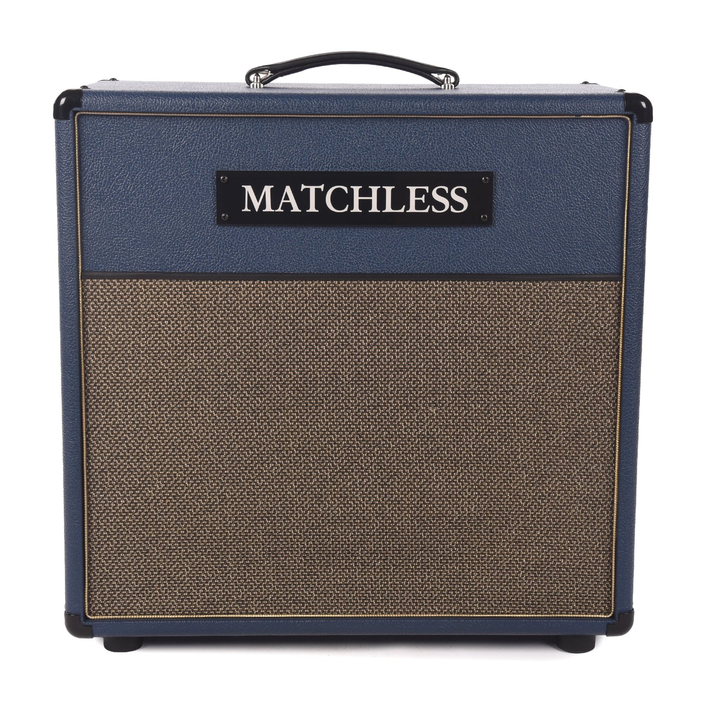 Matchless ESS112 30W 8ohm 1x12" Open Back Cabinet Navy w/ Gold Grille