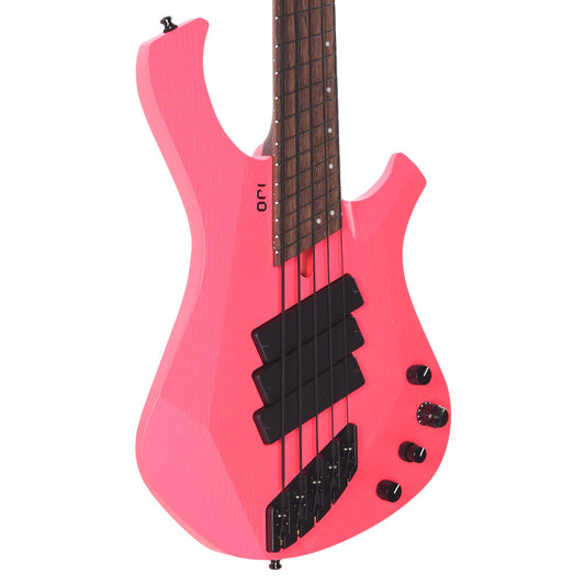 Mayones Ori Enji 5 Bass Monolith Hot Pink Matt (Displayed at NAMM 2026)