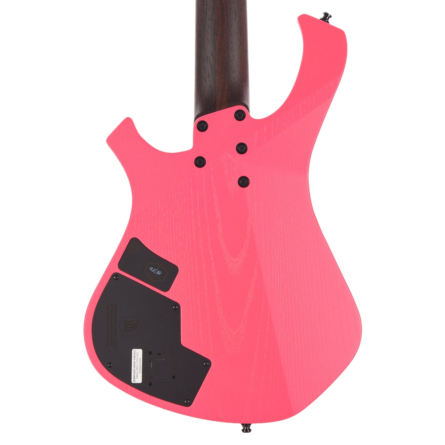 Mayones Ori Enji 5 Bass Monolith Hot Pink Matt (Displayed at NAMM 2026)