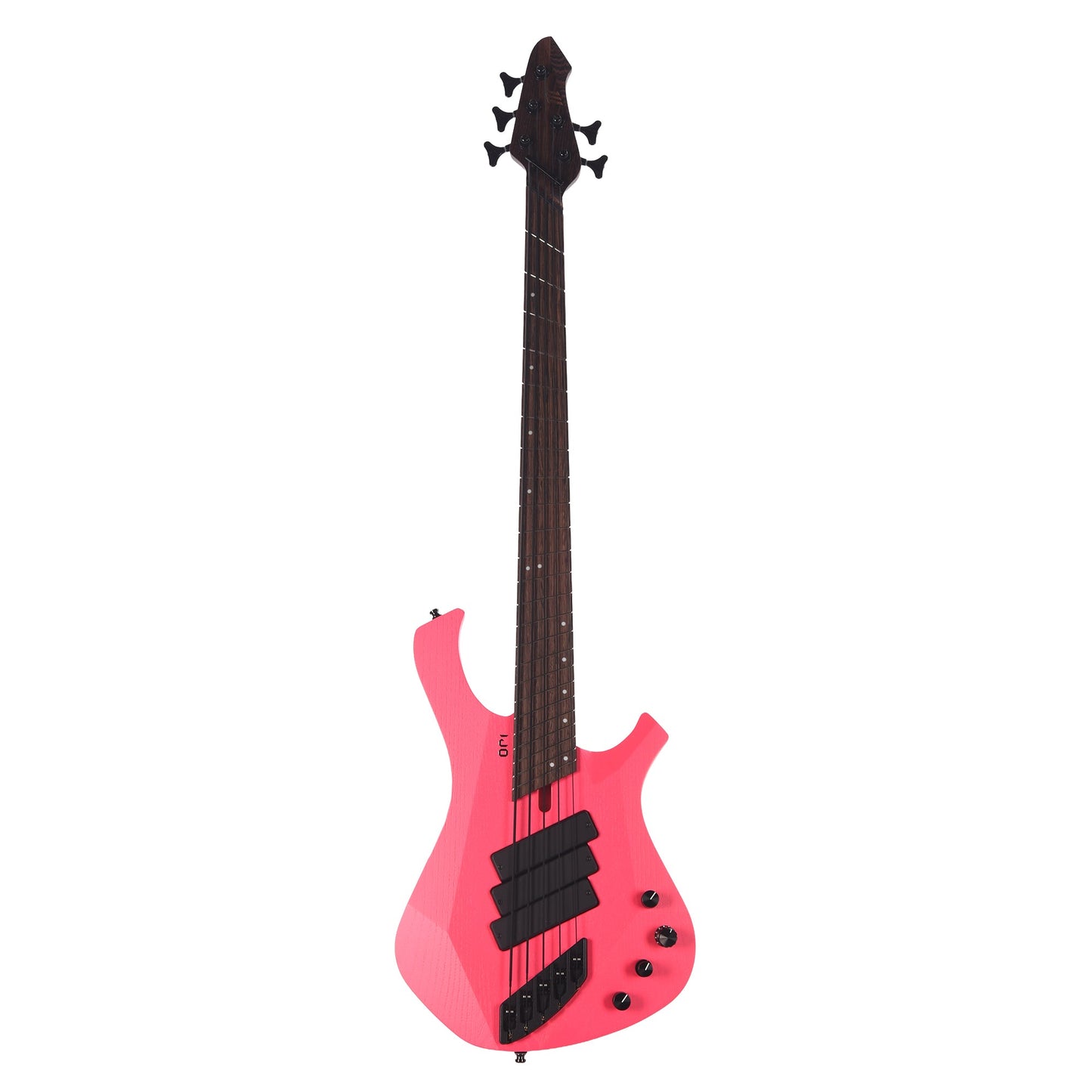 Mayones Ori Enji 5 Bass Monolith Hot Pink Matt (Displayed at NAMM 2026)