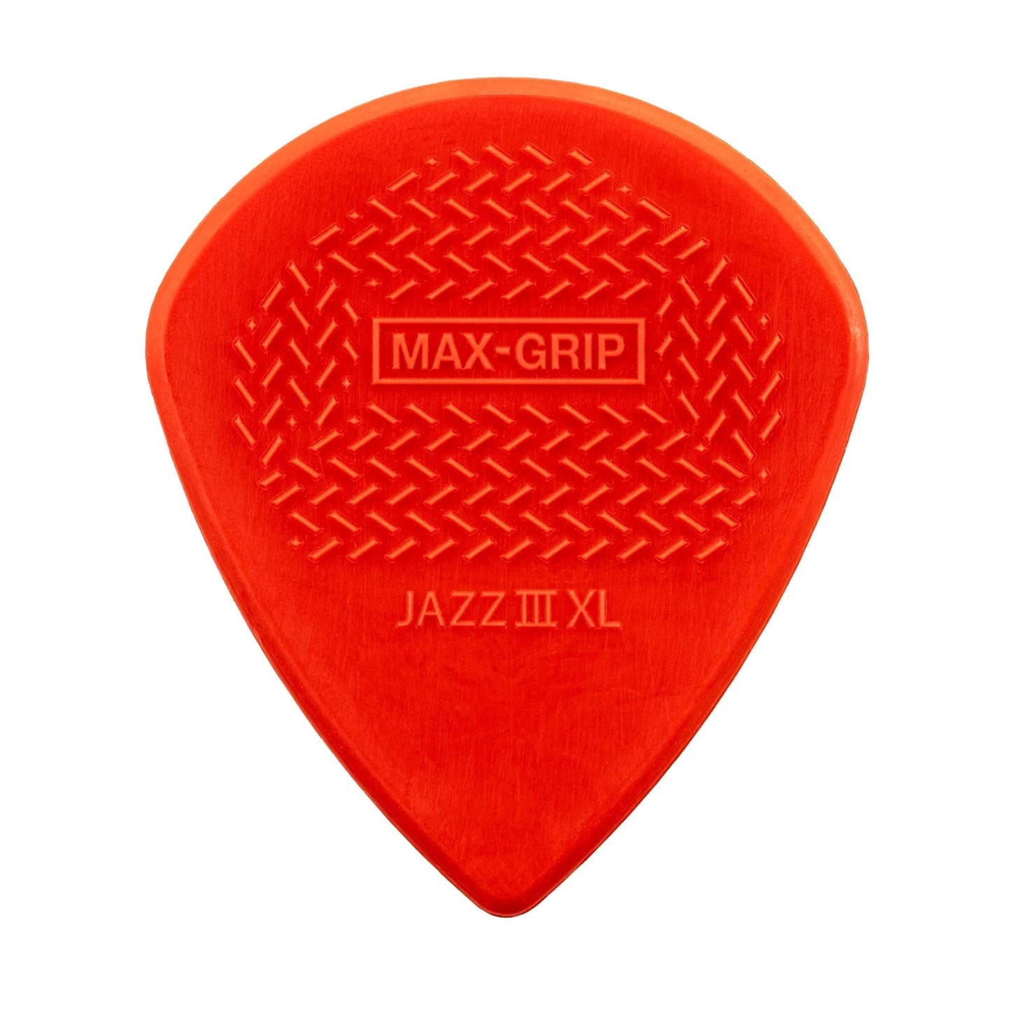 Dunlop Max-Grip Jazz III XL Red Nylon r 1.38 mm Guitar Pick 6-Pack