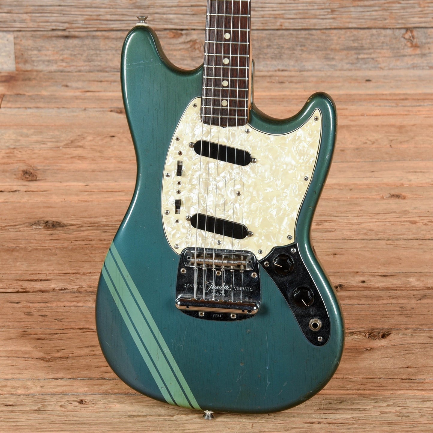 Fender Mustang Competition Burgundy 1973