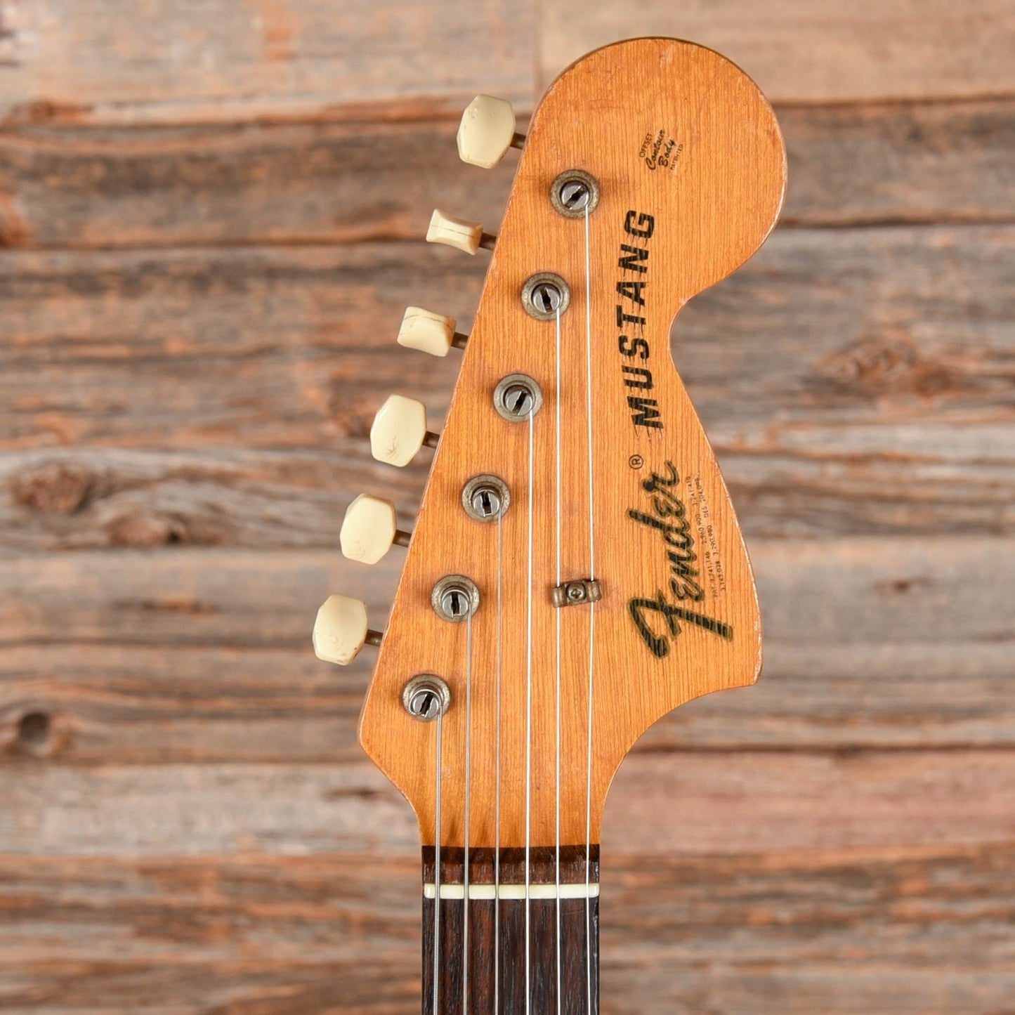 Fender Mustang Competition Burgundy 1973