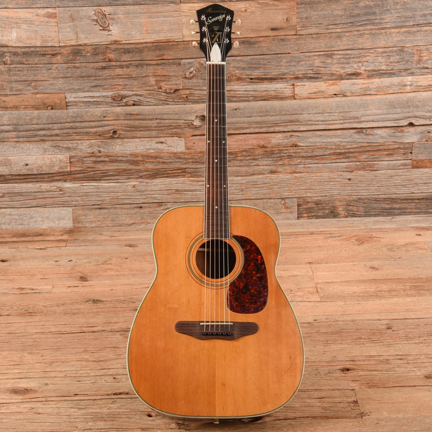 Harmony H1260 Sovereign X-Braced Natural 1960s
