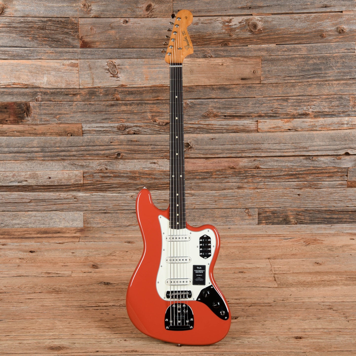 Fender Vintera II 60s Bass VI Fiesta Red 2022