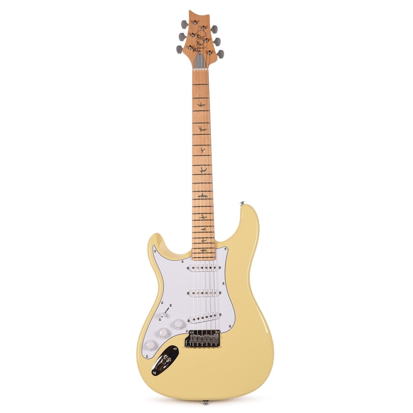 PRS SE Silver Sky Maple LEFTY Moon White