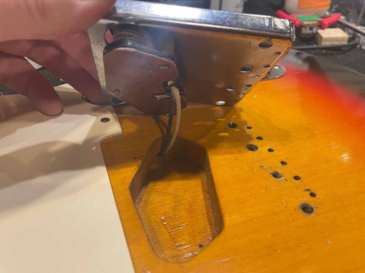 Fender Custom Esquire Sunburst Refin 1961