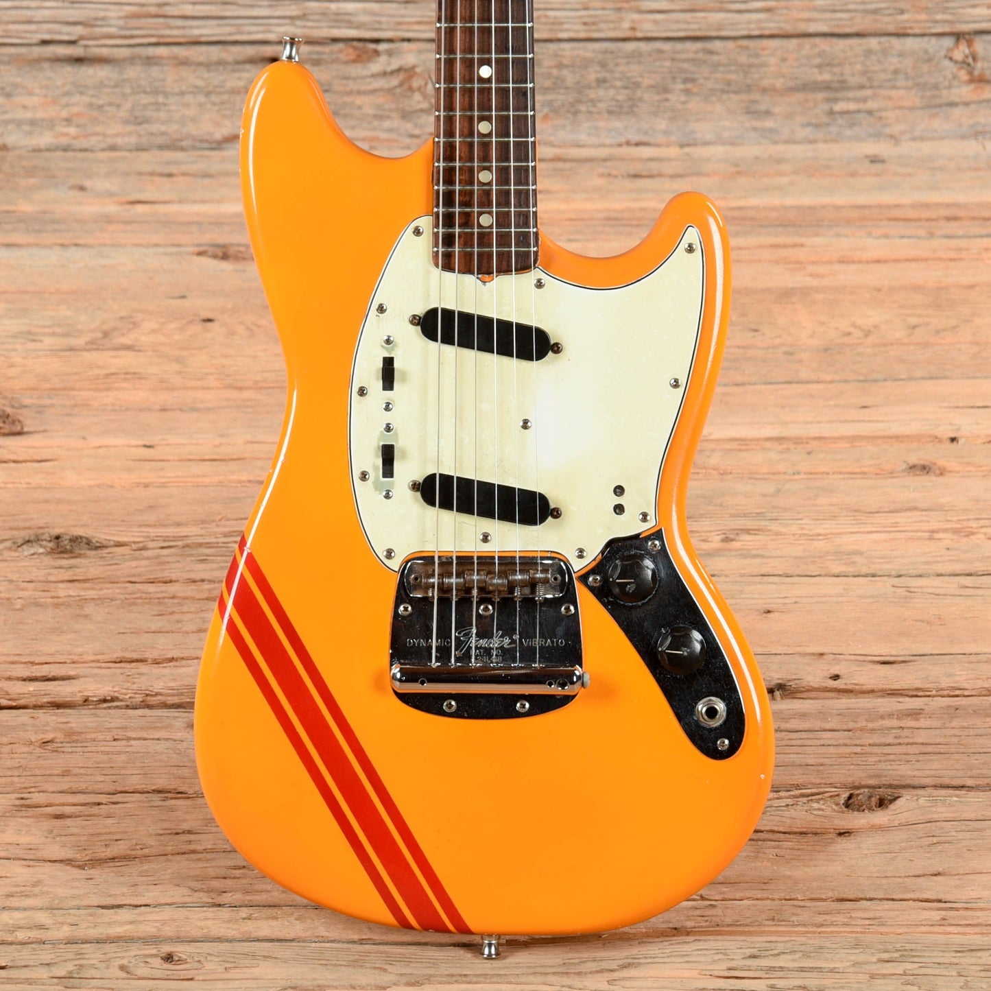 Fender Mustang Competition Orange Refin 1968