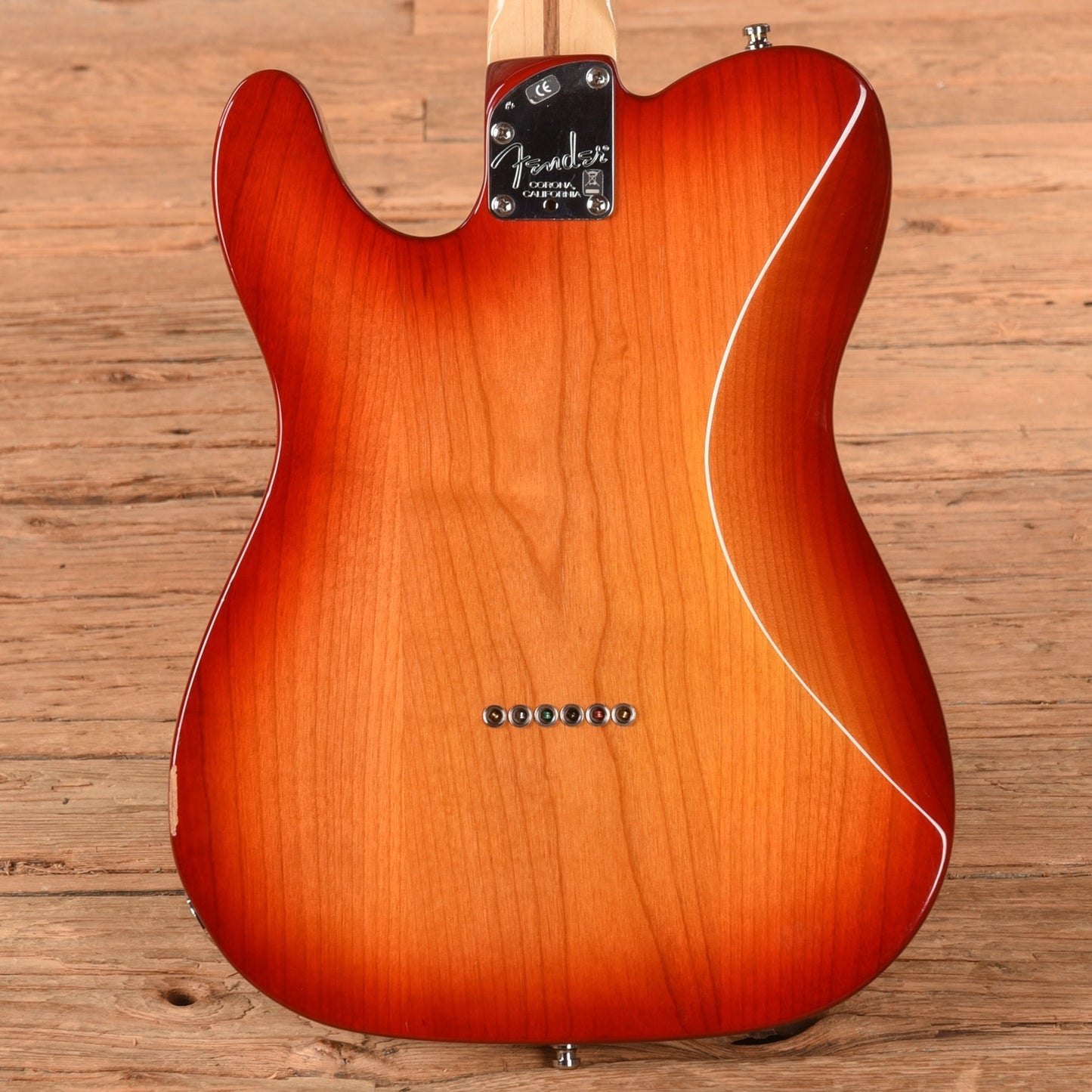Fender American Deluxe Telecaster Aged Cherry Sunburst 2007