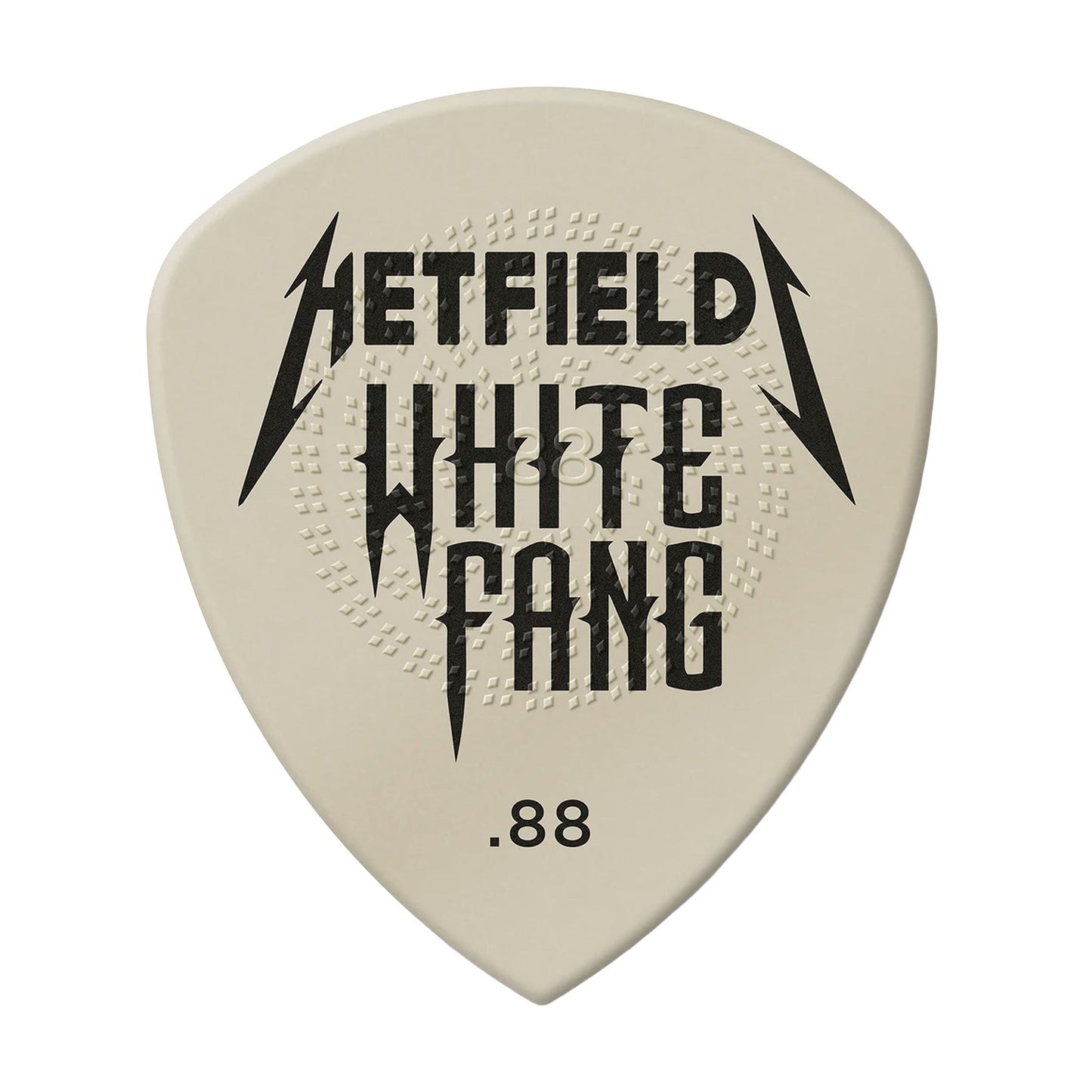 Dunlop Tortex Flow James Hetfield White Fang .88 mm Guitar Pick 6-pack