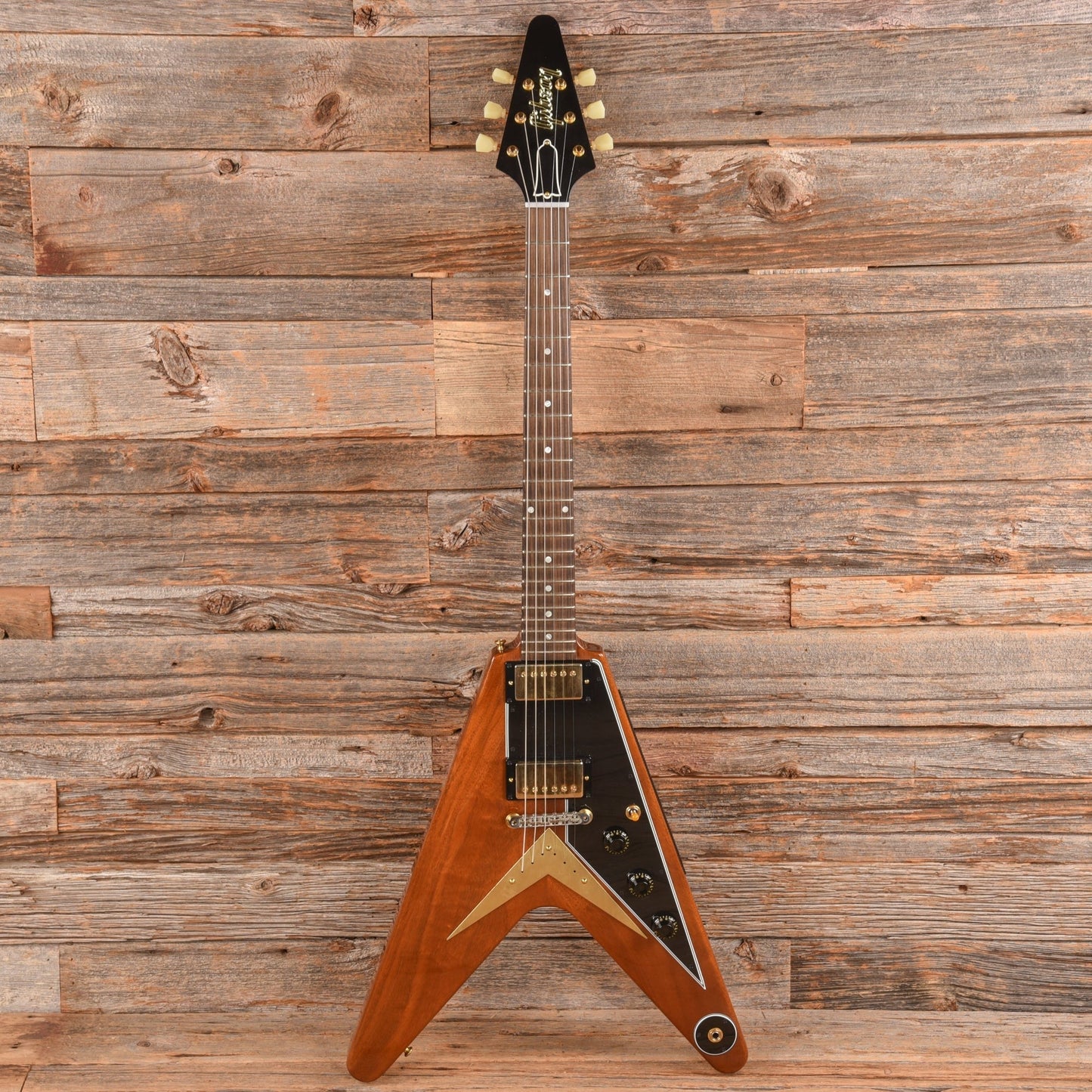 Gibson Custom 1958 Flying V Mahogany Natural 2021