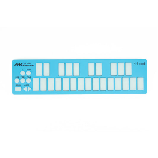Muse Kinetics K-Board C USB MIDI Mini Keyboard Controller Aqua