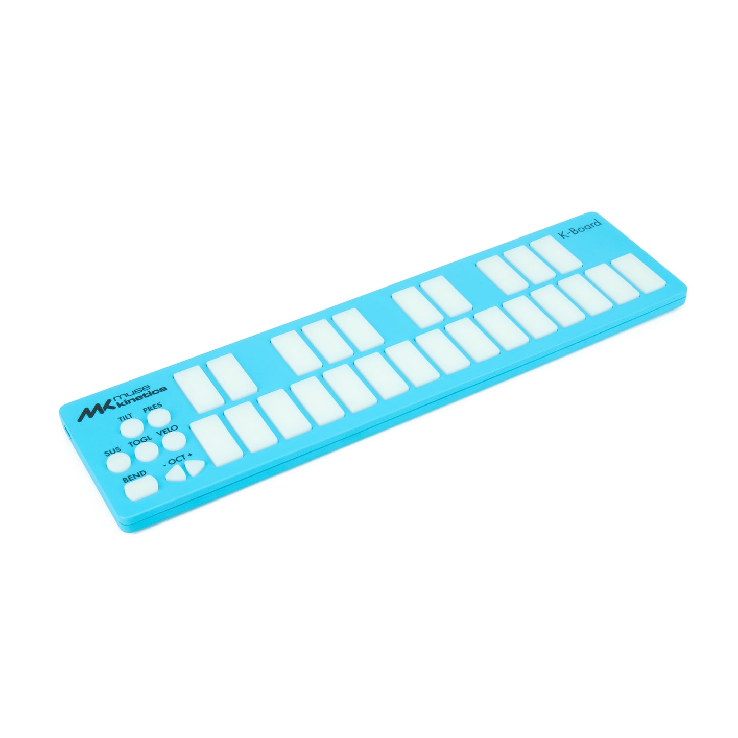 Muse Kinetics K-Board C USB MIDI Mini Keyboard Controller Aqua