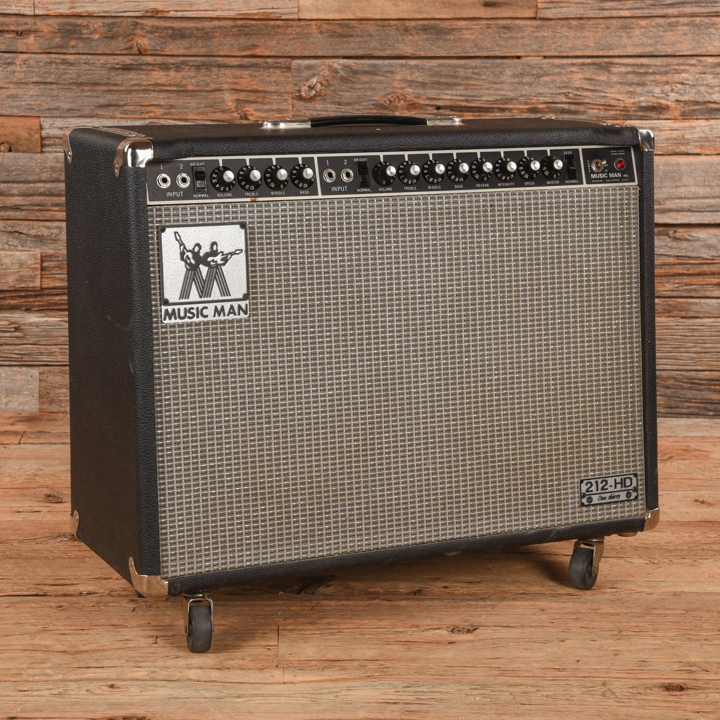 Music Man 212-HD One Thirty 2-Channel 130-Watt 2x12" Guitar Combo 1970s