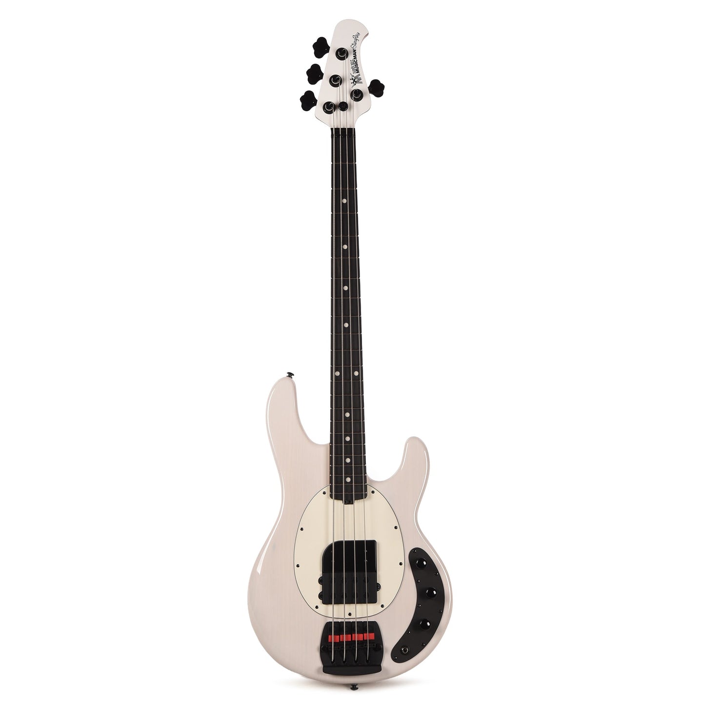 Music Man Tim Commerford Artist Series StingRay Bass Fight Night White