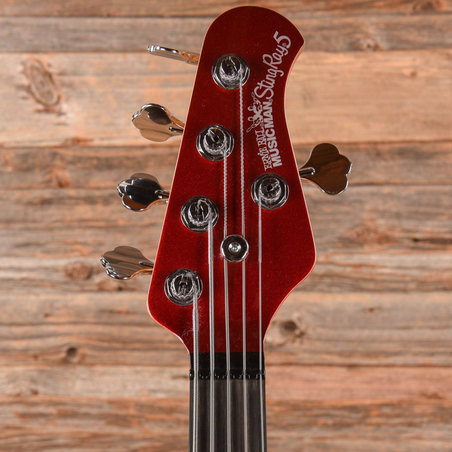 Music Man StingRay Special 5 HH Chrome Red 2023