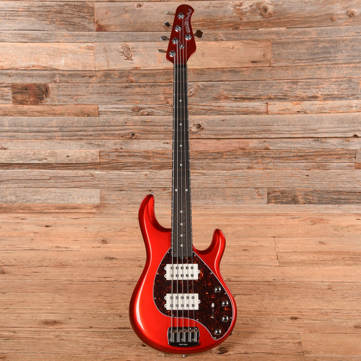 Music Man StingRay Special 5 HH Chrome Red 2023