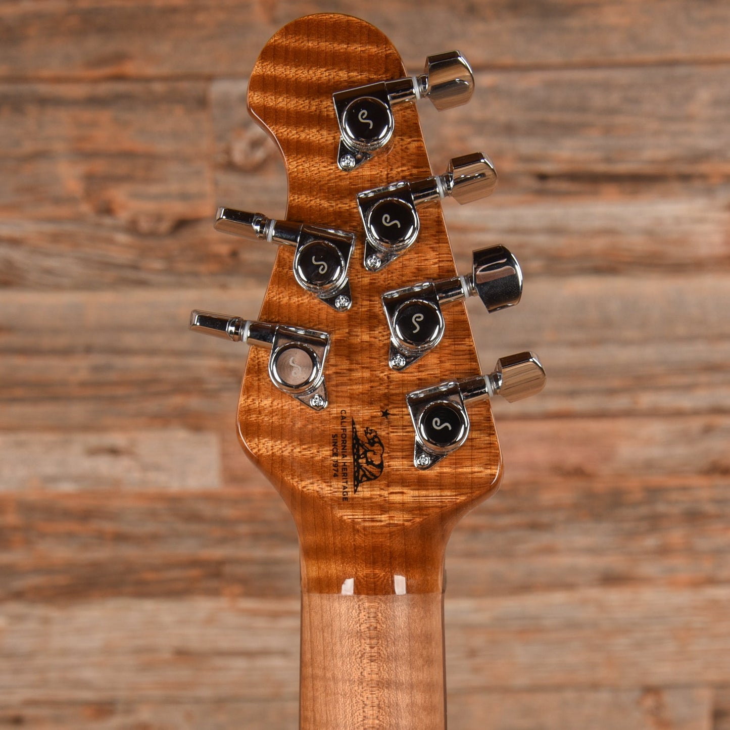 Music Man BFR Baritone StingRay Transparent Oxblood 2024