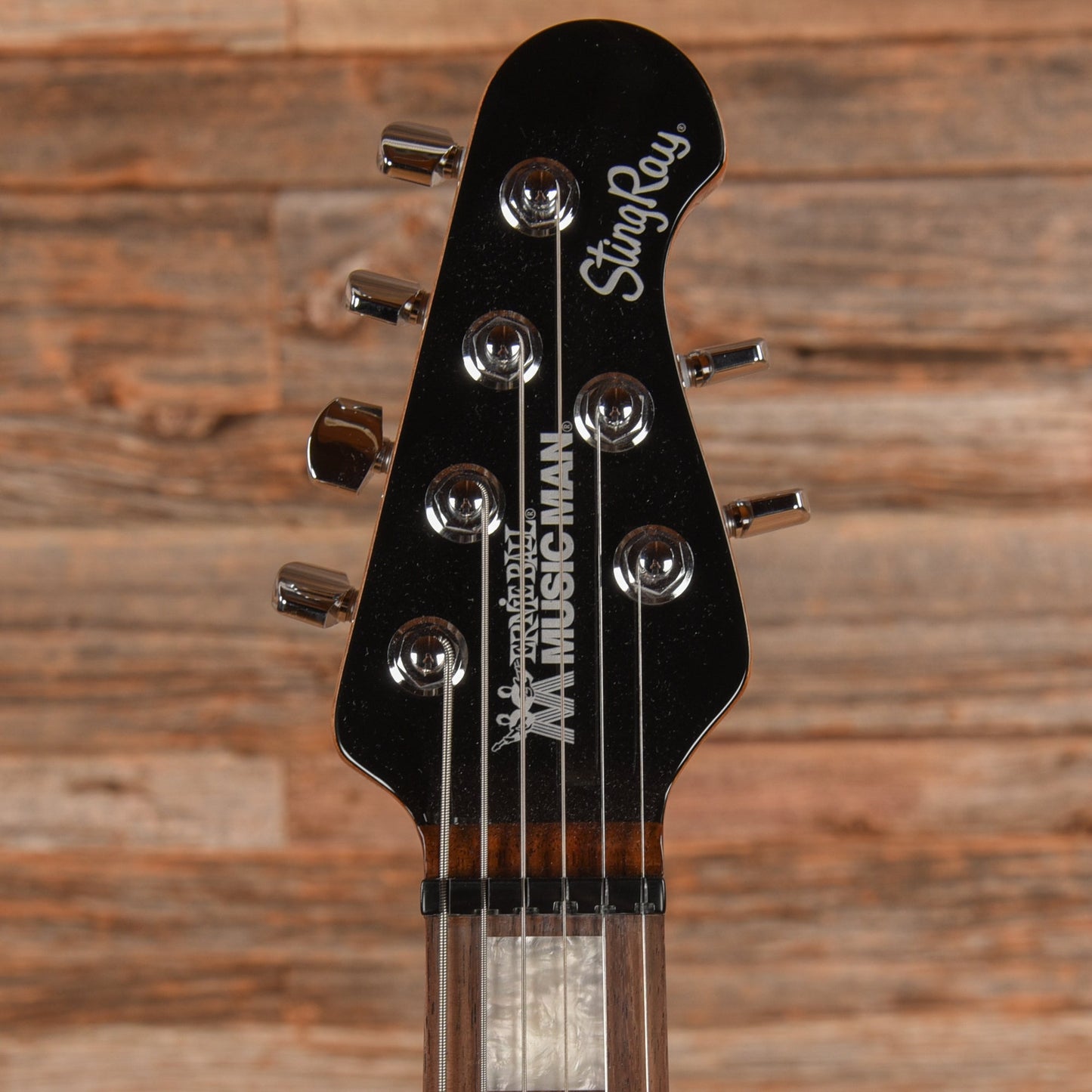 Music Man BFR Baritone StingRay Transparent Oxblood 2024