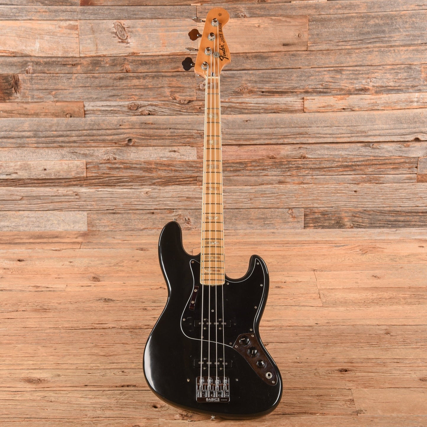 Fender Jazz Bass Black 1975