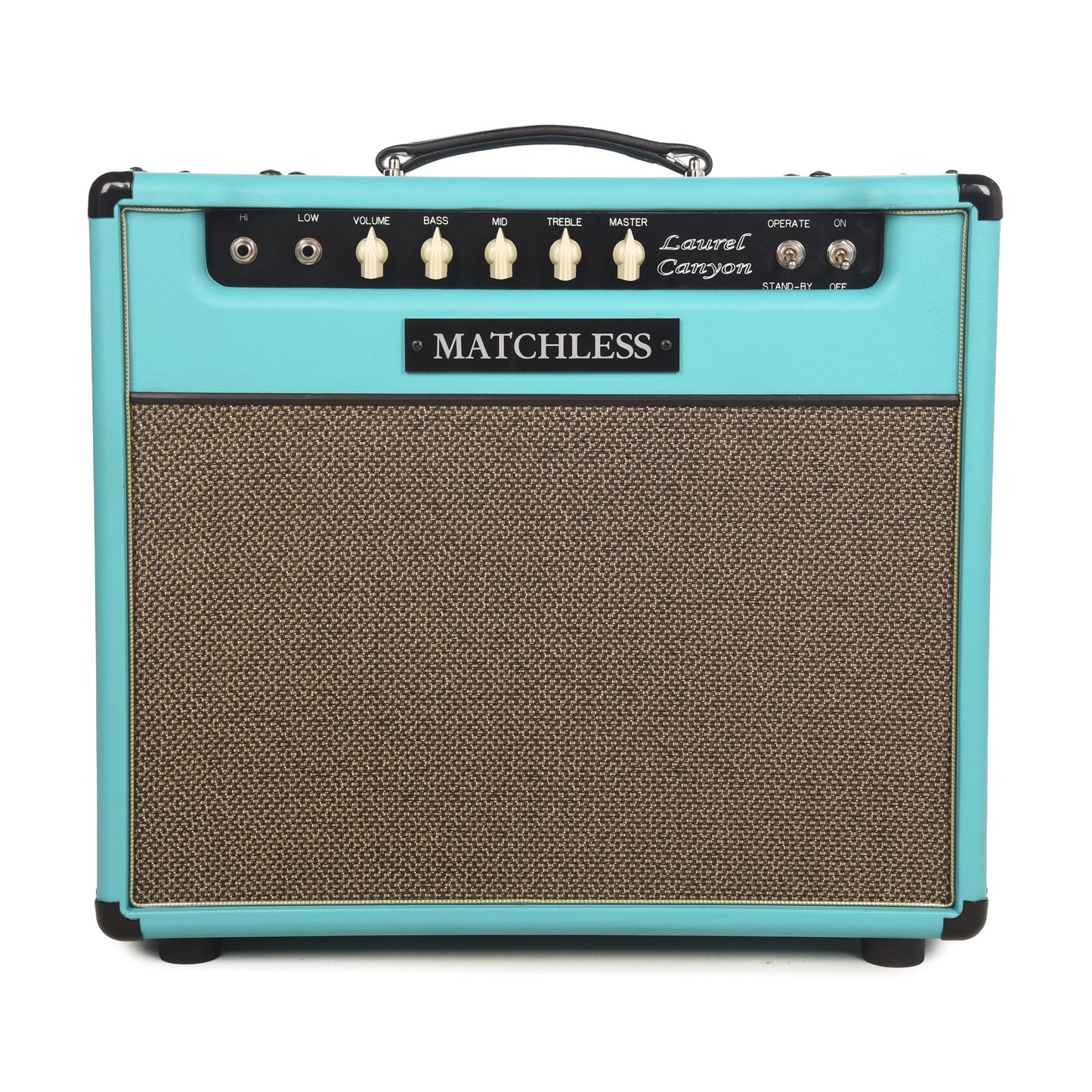 Matchless Laurel Canyon 20W 1x12" Combo Turquoise w/ Gold Grille