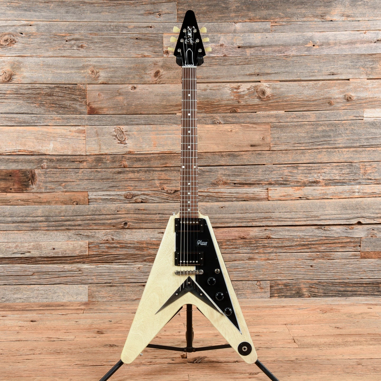 Gibson Flying V TV White - Dave Amato of REO Speedwagon