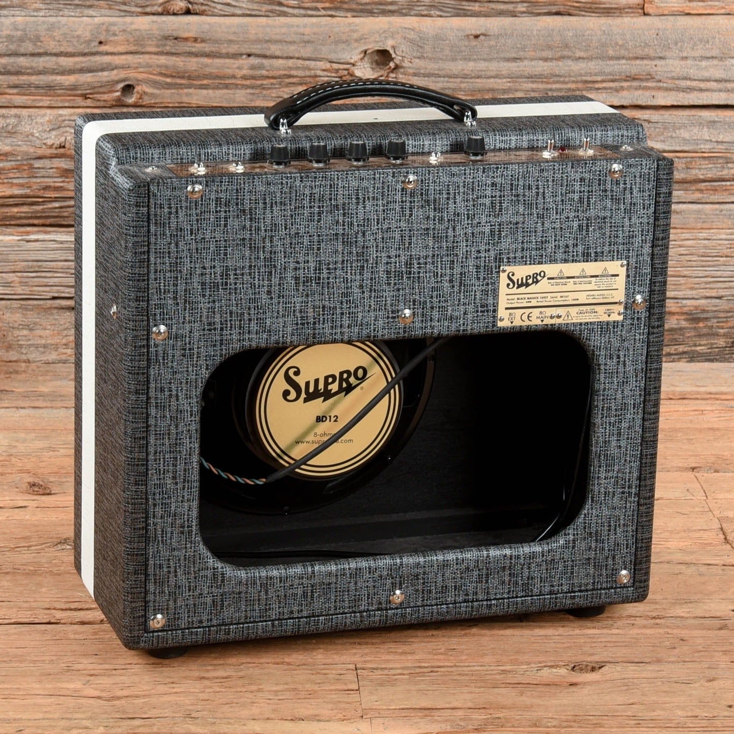 Supro Black Magick 1695T 24-Watt 1x12" Guitar Combo Amp