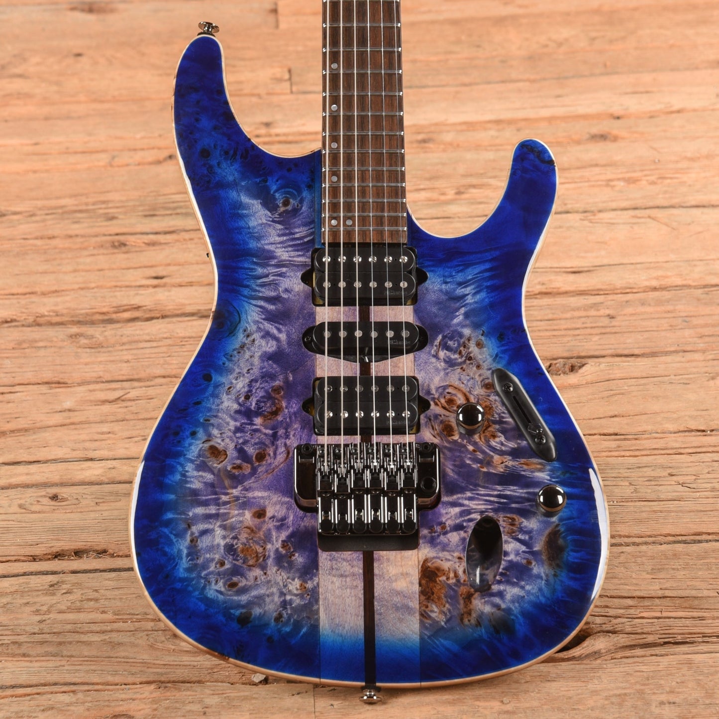 Ibanez S1070PBZ Premium Cerulean Blue Burst 2023
