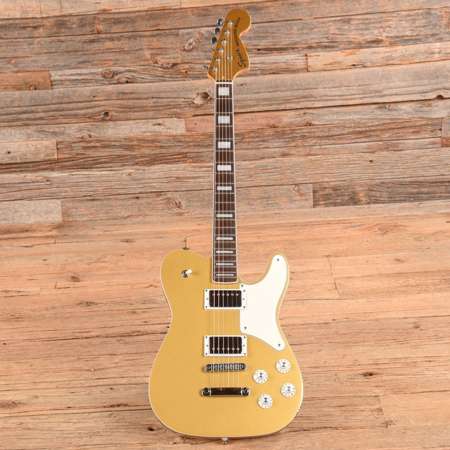 Squier Paranormal Troublemaker Telecaster Deluxe Aztec Gold 2024