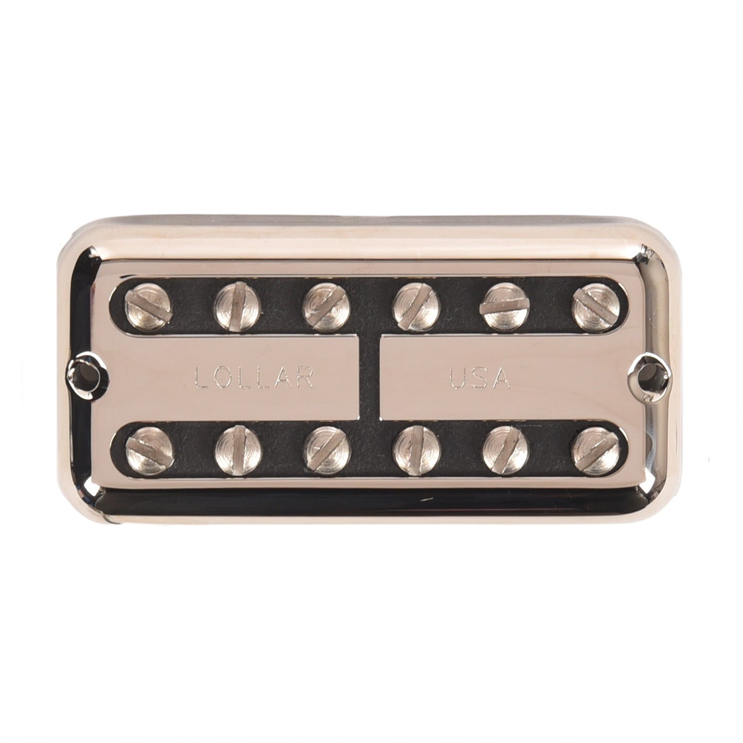 Lollar Lollartron Traditional Mod Bridge Pickup Nickel w/Mount Option A