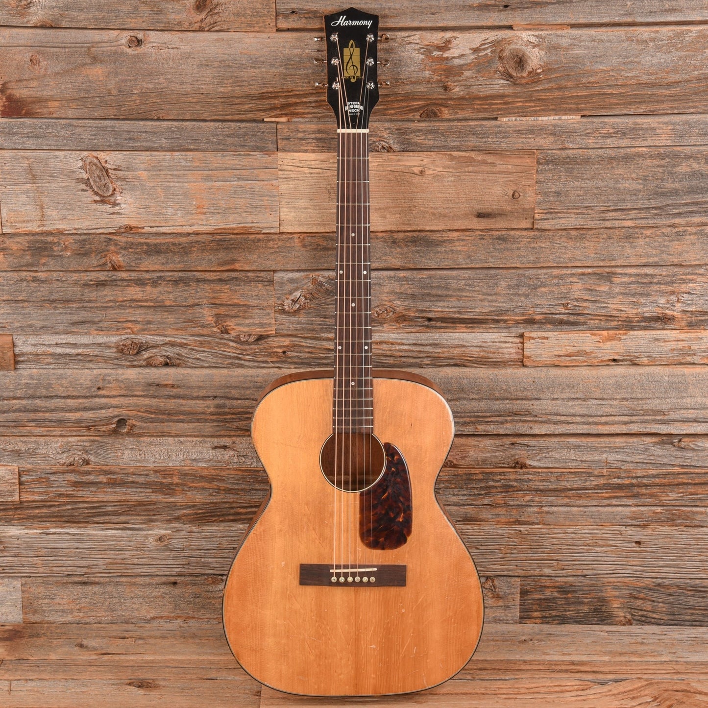 Harmony H-162 X-Brace Conversion Natural 1960s
