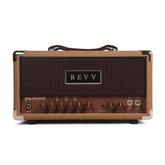 Revv D20 20w Tube Amplifier Head Brown Face Joey Landreth Edition