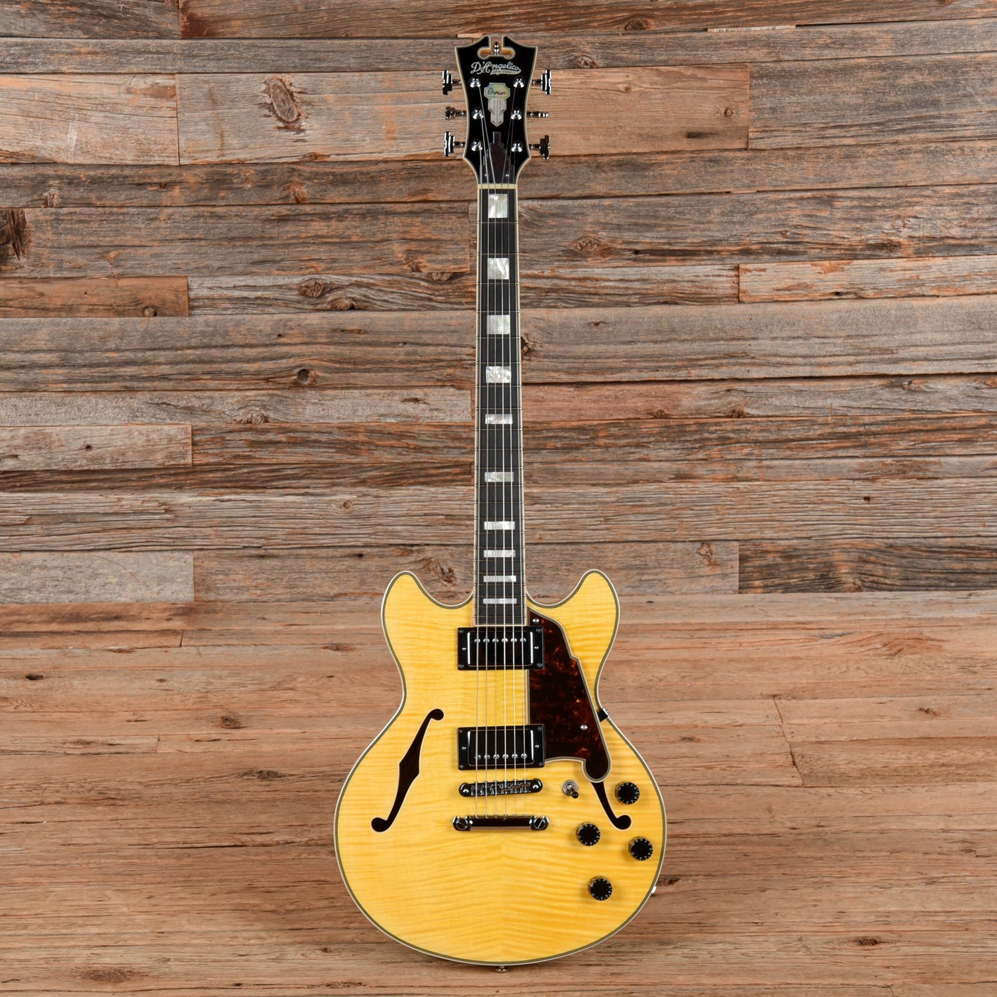 D'Angelico Premier DC Mini Natural