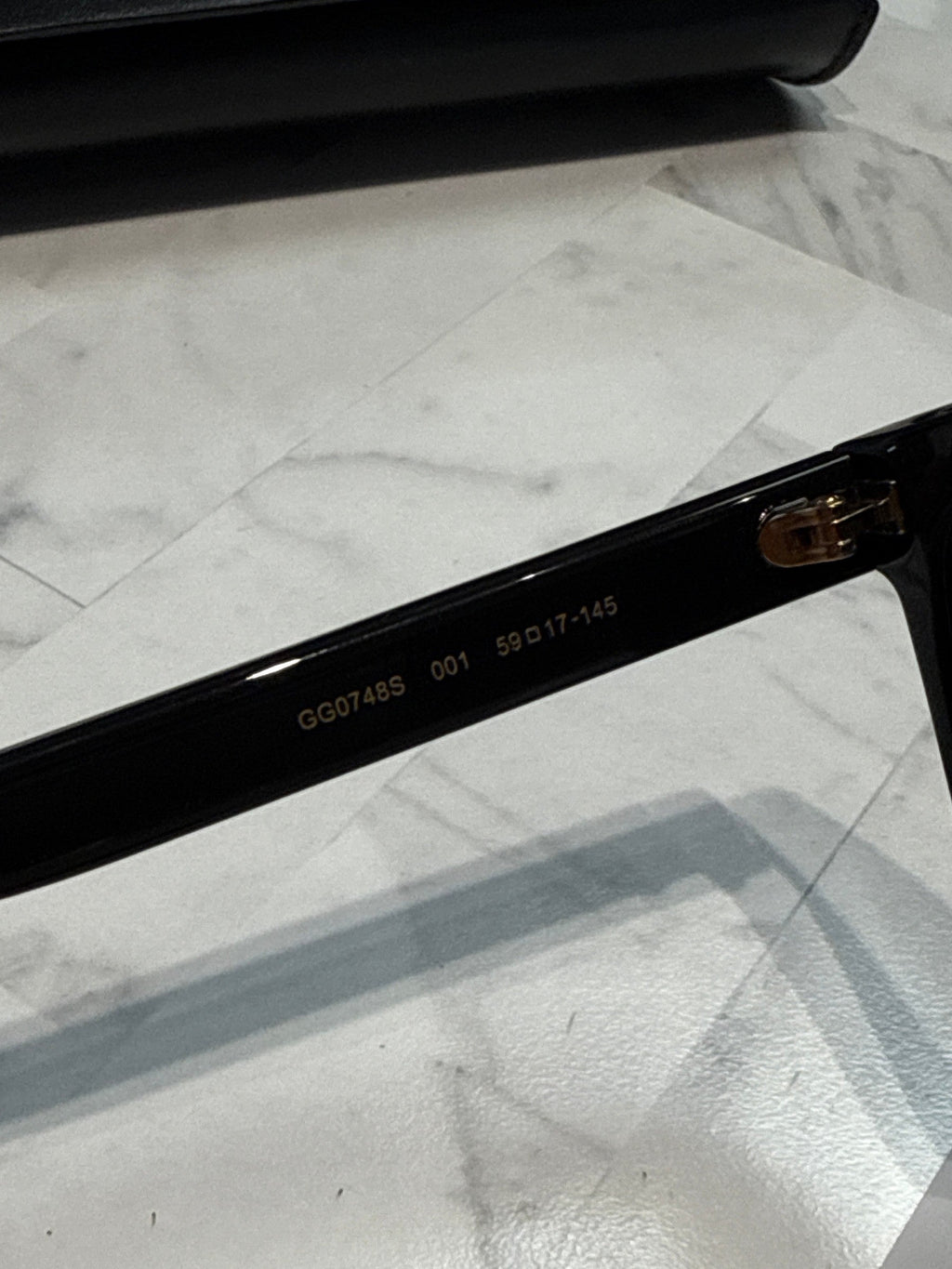 Gucci Black GG0748S Sunglasses