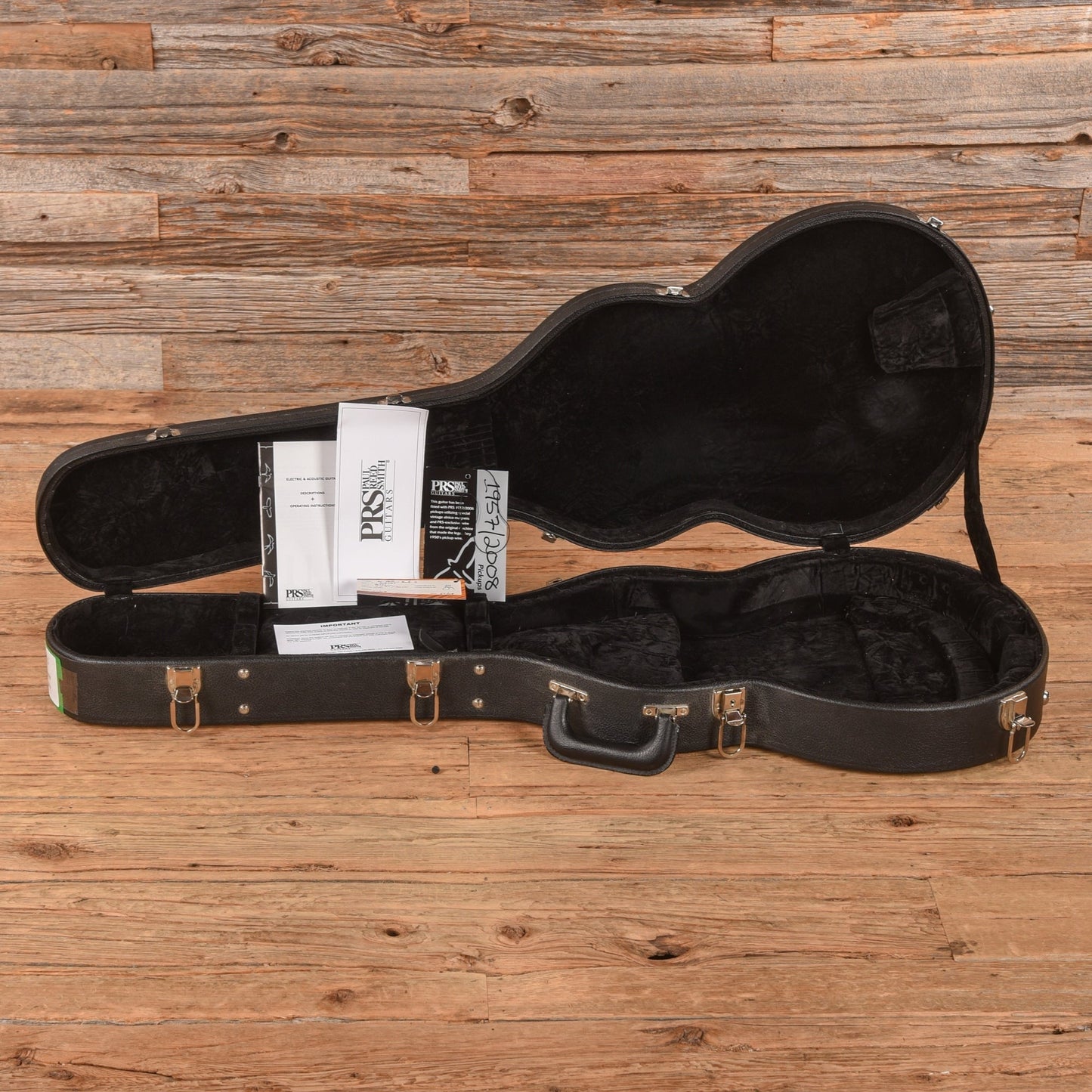 PRS Hollowbody II Piezo Charcoal Burst 2014