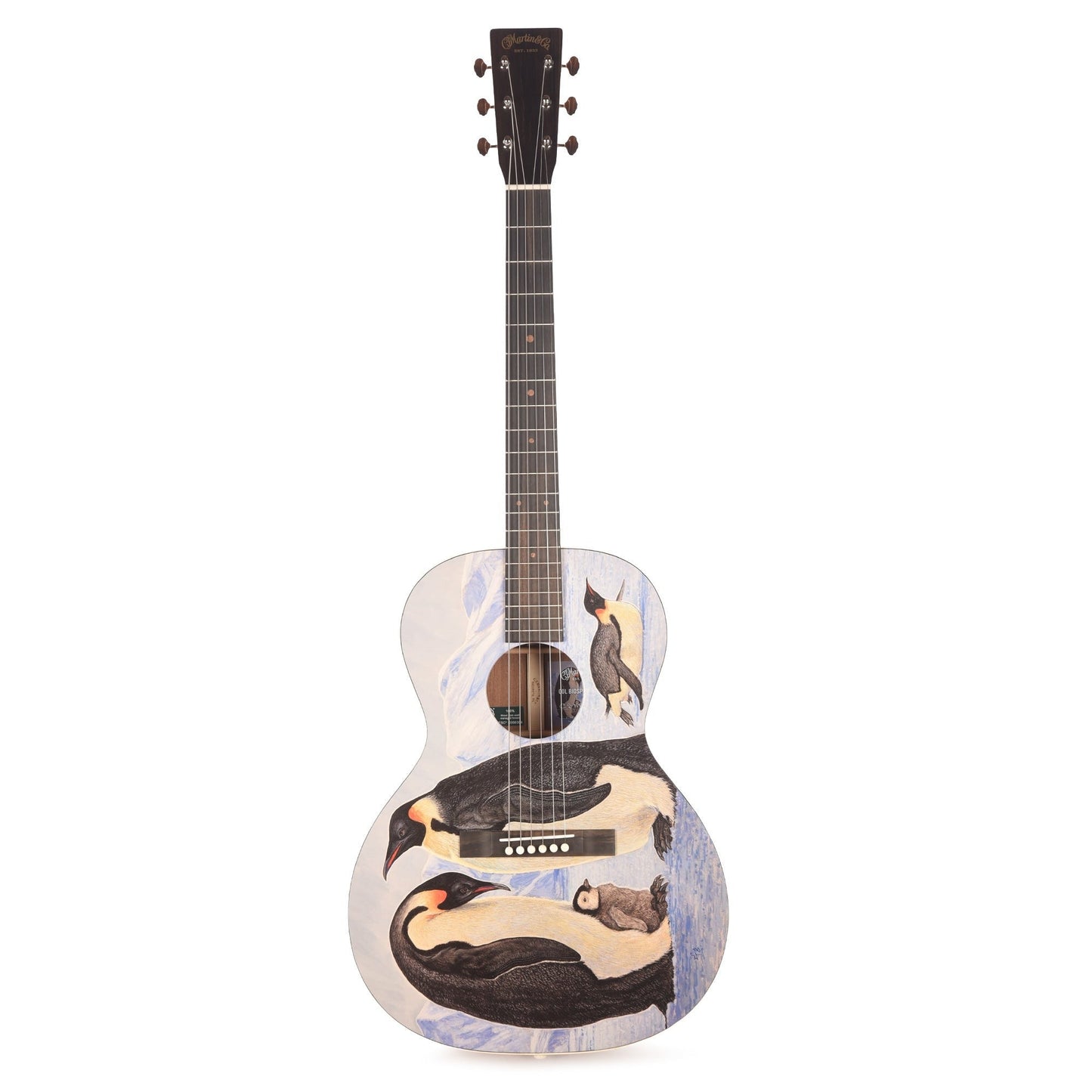 Martin Certified Wood 00L Biosphere IV w/Custom Artwork by Robert Goetzl