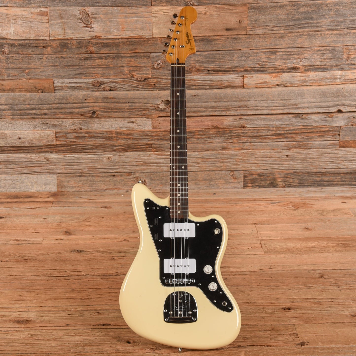 Squier J Mascis Jazzmaster White Blonde 2016