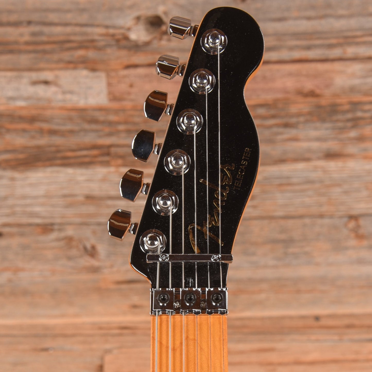 Fender American Ultra Luxe Telecaster Floyd Mystic Black 2024