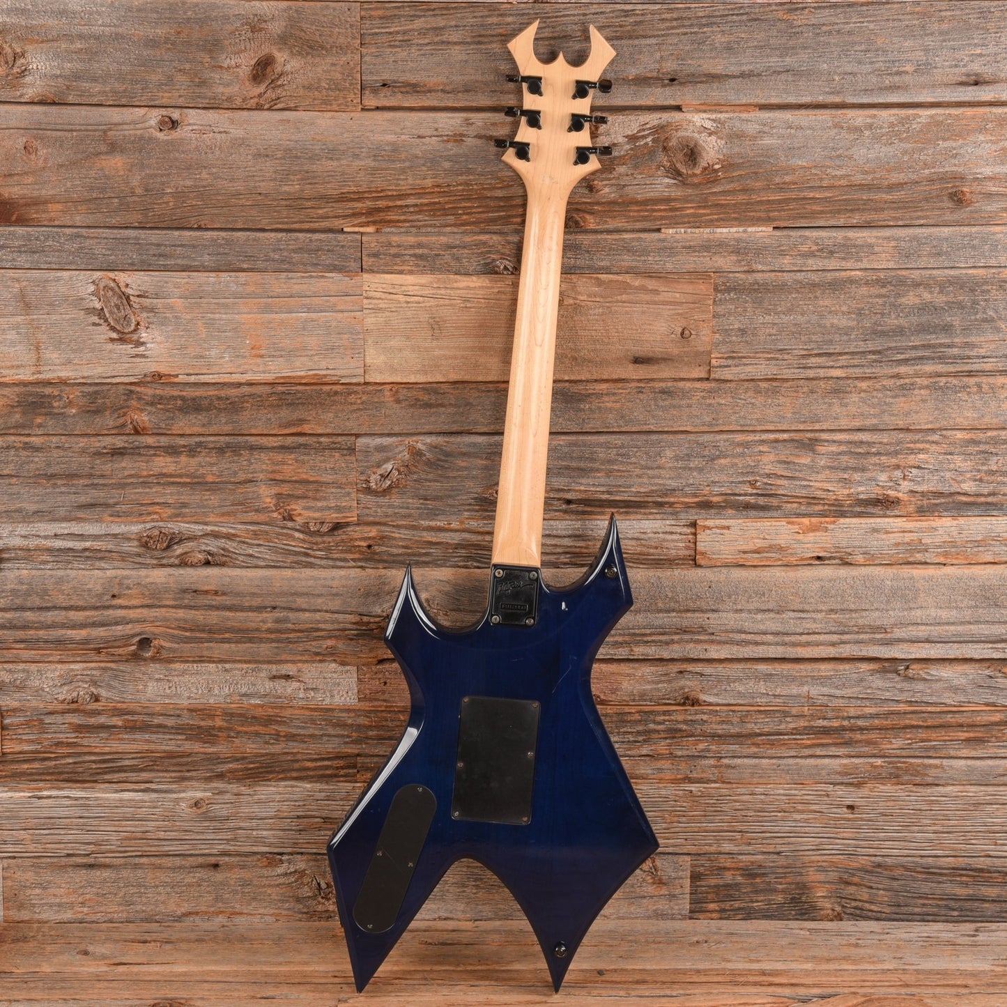 B.C. Rich Warlock Transparent Blue 1999