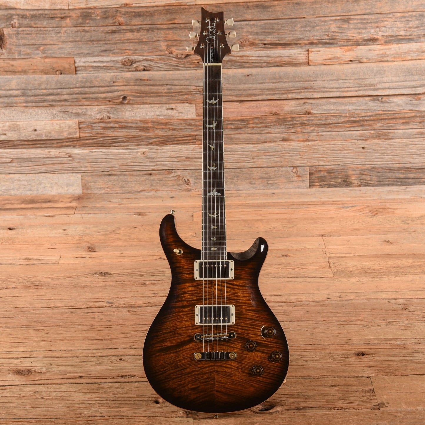 PRS McCarty 594 10 Top w/Brazilian Rosewood Fingerboard Black Gold Burst 2021