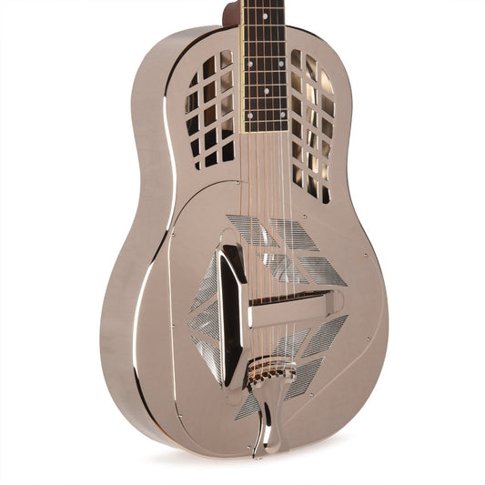 National Style 1 Tricone Brass Bright Nickel 12-Fret